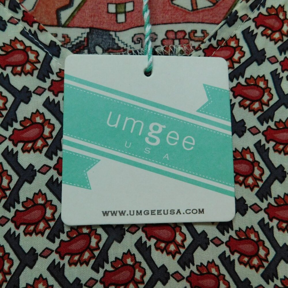UMGEE USA Boho Hippie V-neck Bell Sleeve 3/4 Lightweight Womens Small - Picture 7 of 11